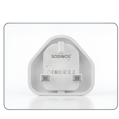 55W GaN Fast Charger White | PD 30W + QC3.0 Dual USB Travel Adapter | USB-C & USB-A Fast Charging Wall
