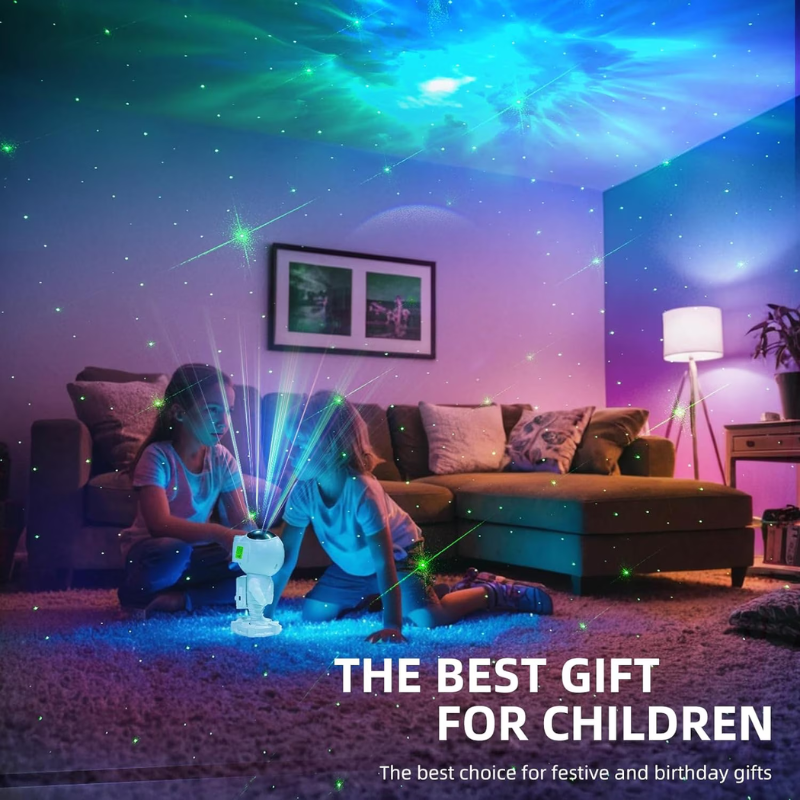 Astronaut Galaxy Star Projector Lamp