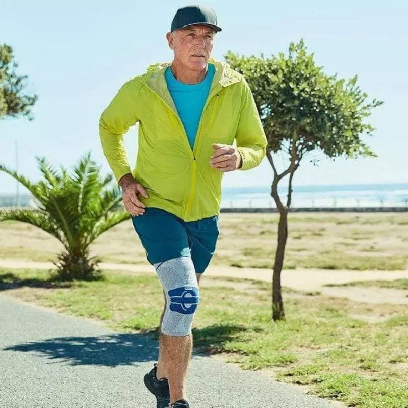 Silicone Knee Support Compression Sleeve