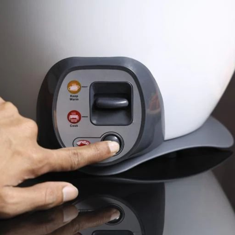 Electric Rice Cooker with Steamer