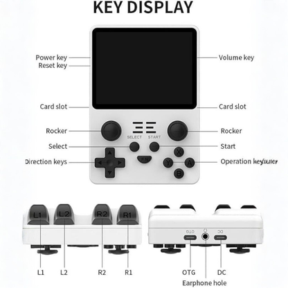Portable Retro Classic Game Console