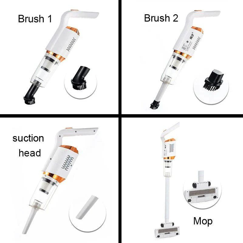USB Rechargeable LED Vacuum Cleaner