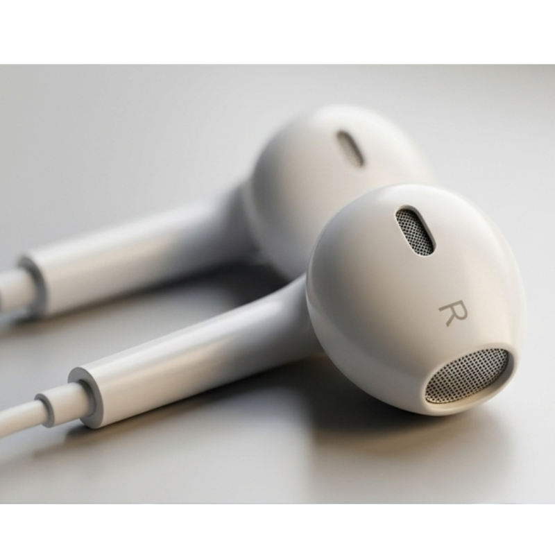 USB-C Wired Earphones with Microphone Hi-Fi Stereo Sound Noise Isolation Earbuds for Smartphones Tablets