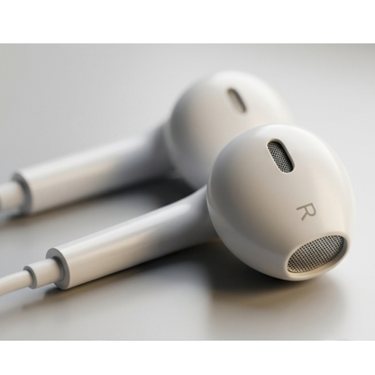 USB-C Wired Earphones with Microphone Hi-Fi Stereo Sound Noise Isolation Earbuds for Smartphones Tablets
