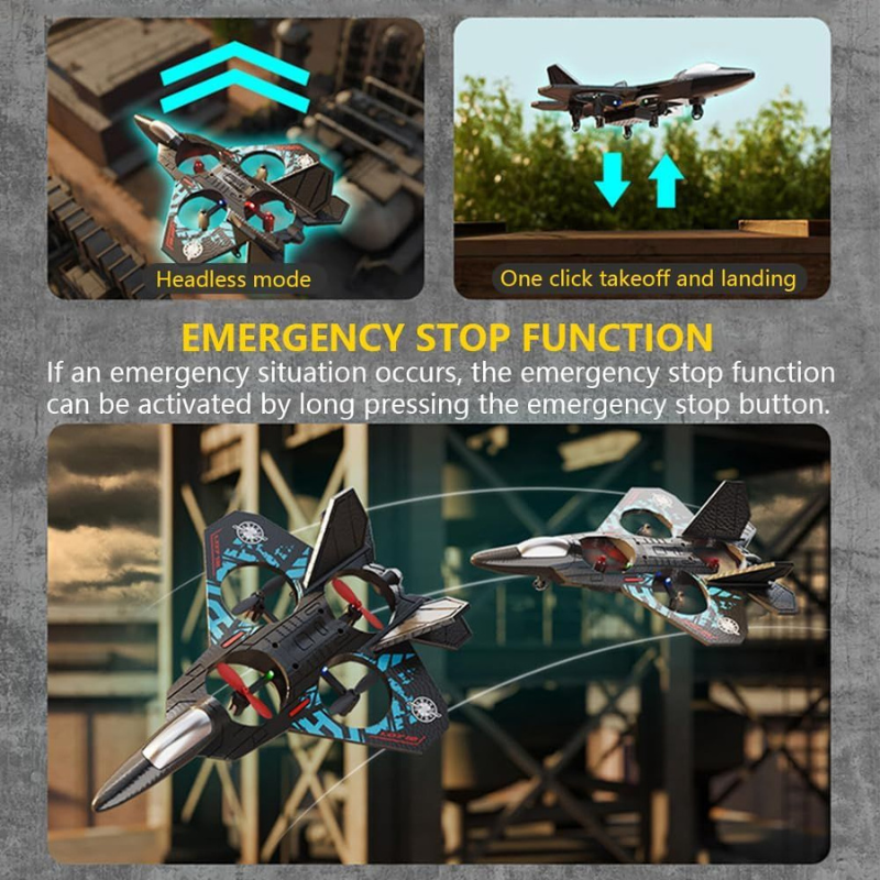 LED Lights RC Aircraft Toy