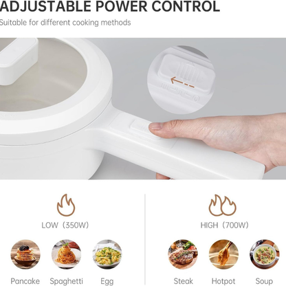 Multi-Function Mini Electric Cooking Pot