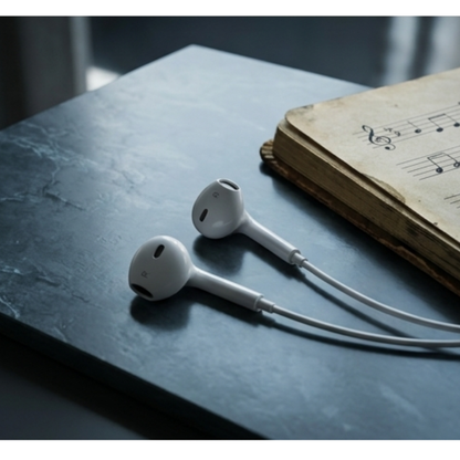 USB-C Wired Earphones with Microphone Hi-Fi Stereo Sound Noise Isolation Earbuds for Smartphones Tablets