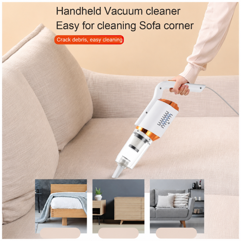 USB Rechargeable LED Vacuum Cleaner