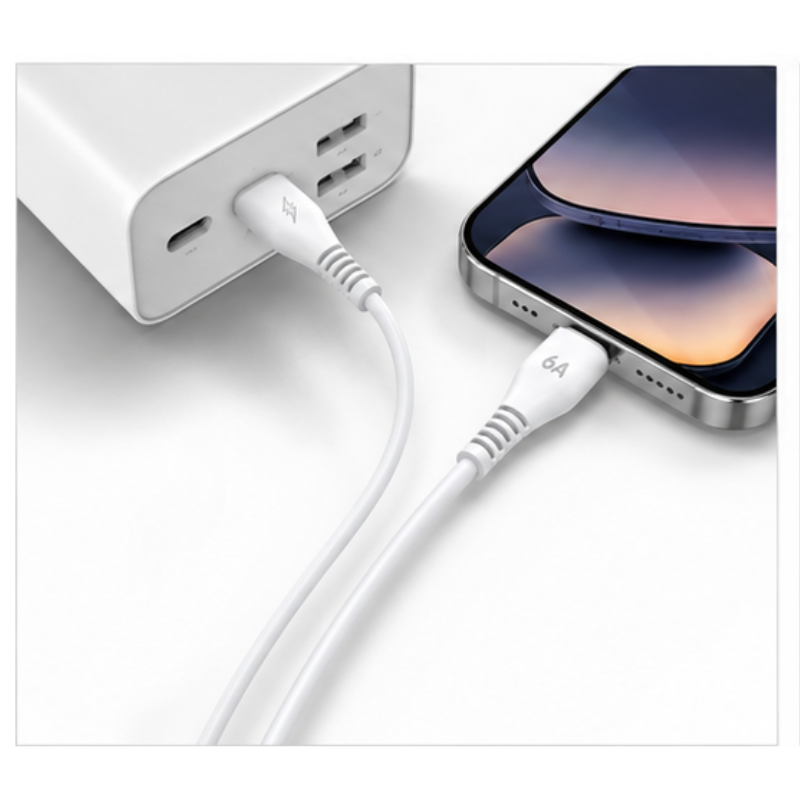 6A Fast Charging Lightning Cable – High-Speed Durable Charging & Data Sync Cable Iphone,Ipad