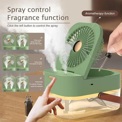 Mini Air Conditioner with Humidifier