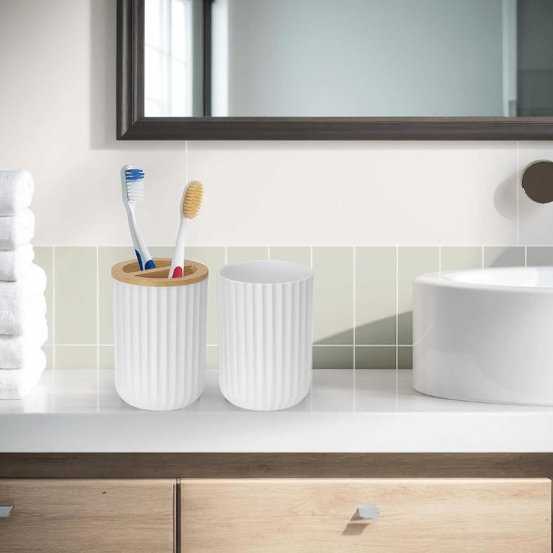Modern Bathroom Organizer Kit