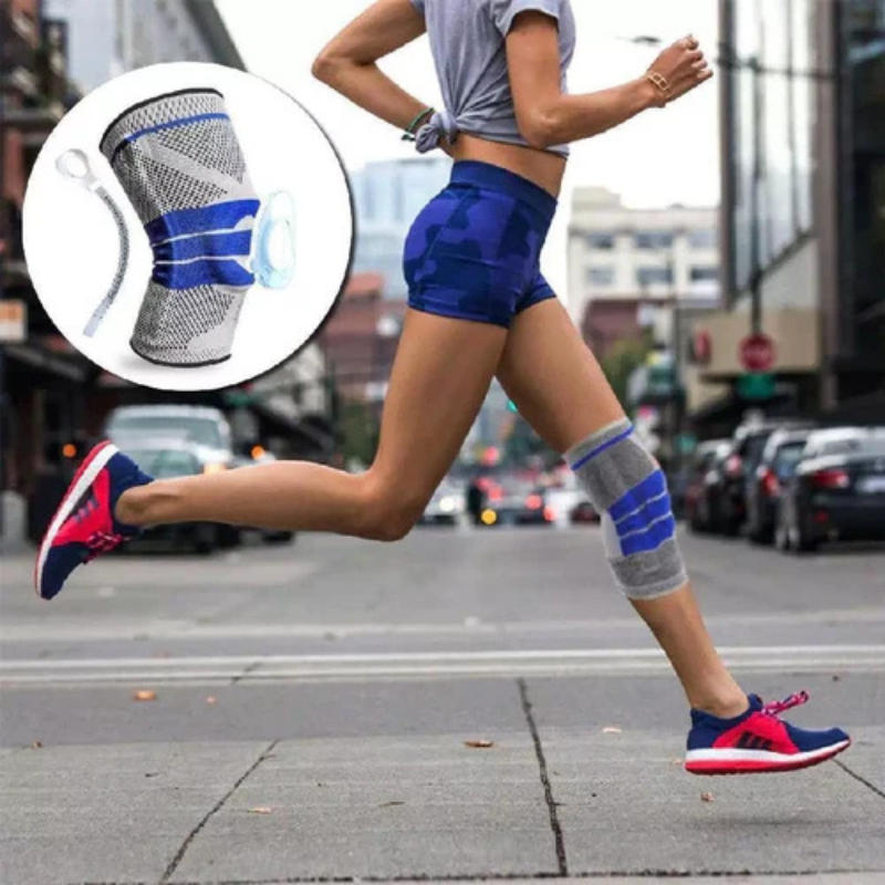 Silicone Knee Support Compression Sleeve