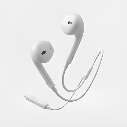 USB-C Wired Earphones with Microphone Hi-Fi Stereo Sound Noise Isolation Earbuds for Smartphones Tablets