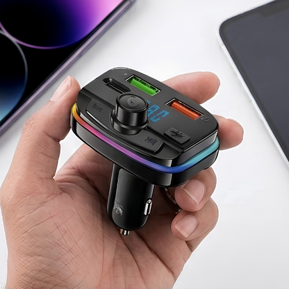 2 USB + Type C Fast Car charger 3.0 | Universally Compatible