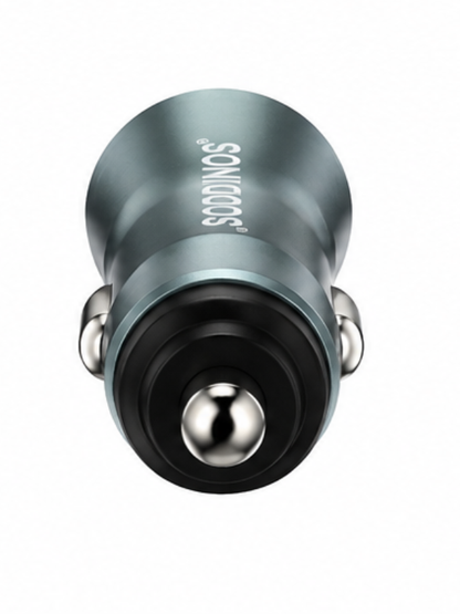 Dual USB Car Charger 2.4A Fast Charging Car Adapter for iPhone, Samsung & Android Devices