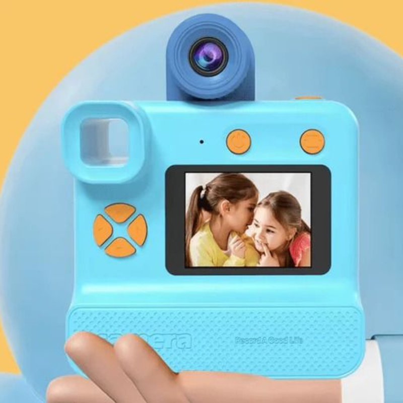 Cartoon Flip Selfie Print Camera