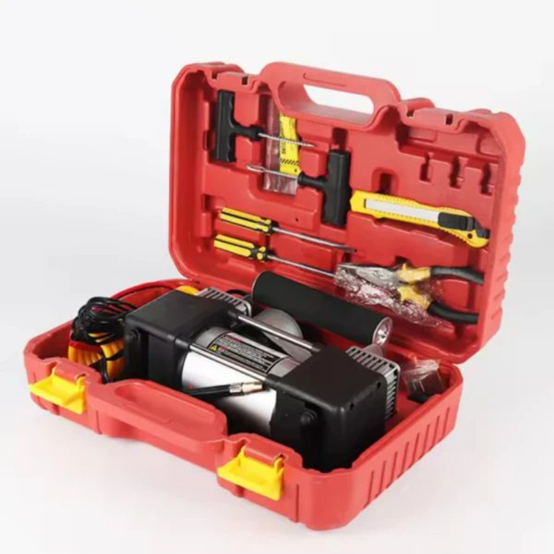 Portable Tire Inflator with Light