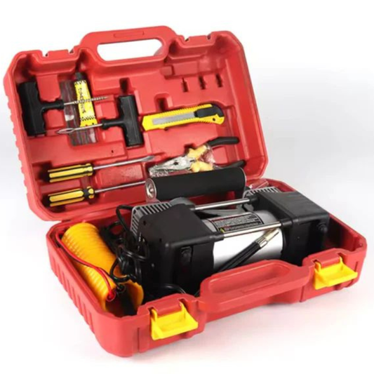 Portable Tire Inflator with Light