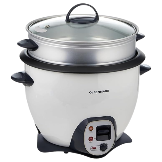 Electric Rice Cooker with Steamer