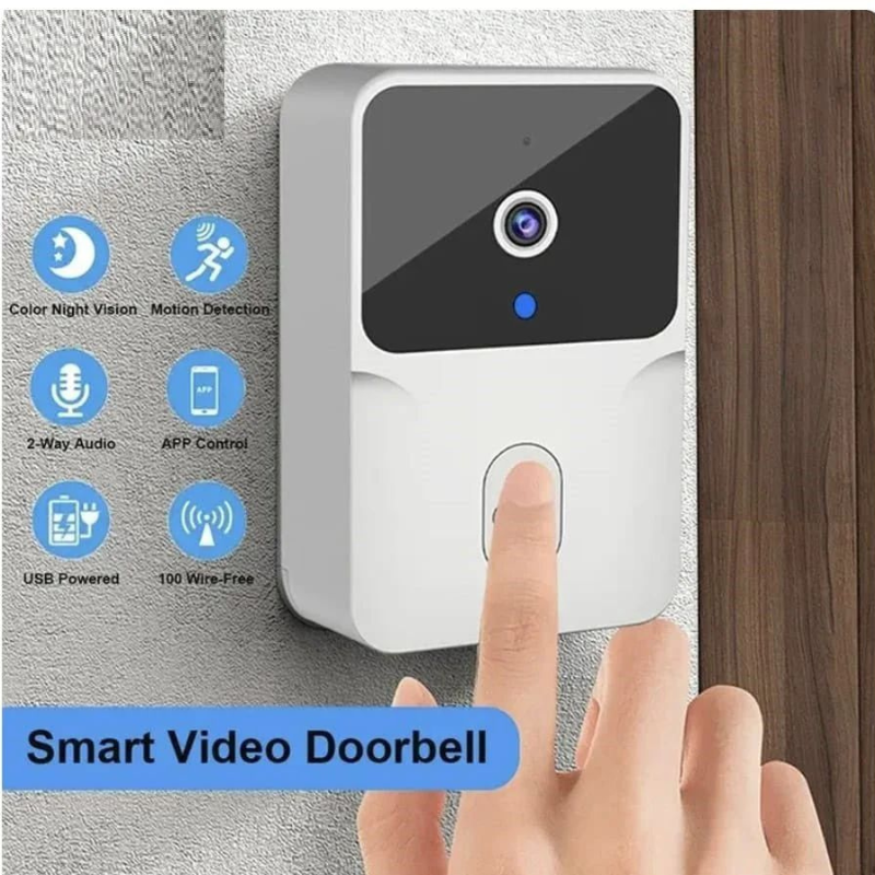 Wireless Home Security Doorbell Camera