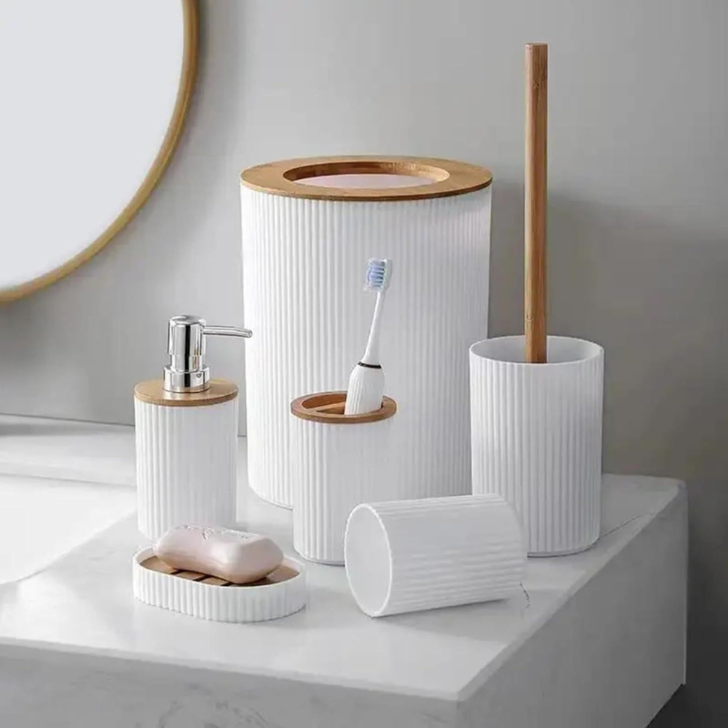 Modern Bathroom Organizer Kit