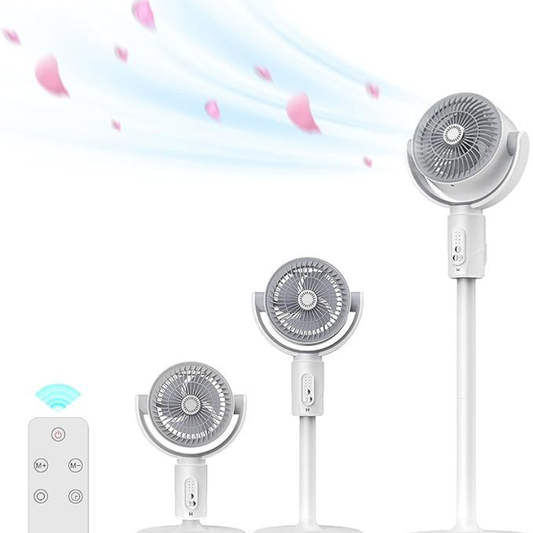 Remote Control Oscillating Standing Fan