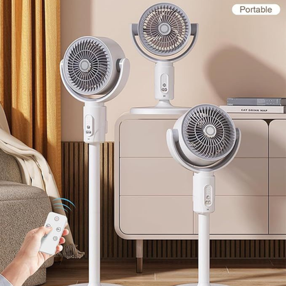Remote Control Oscillating Standing Fan