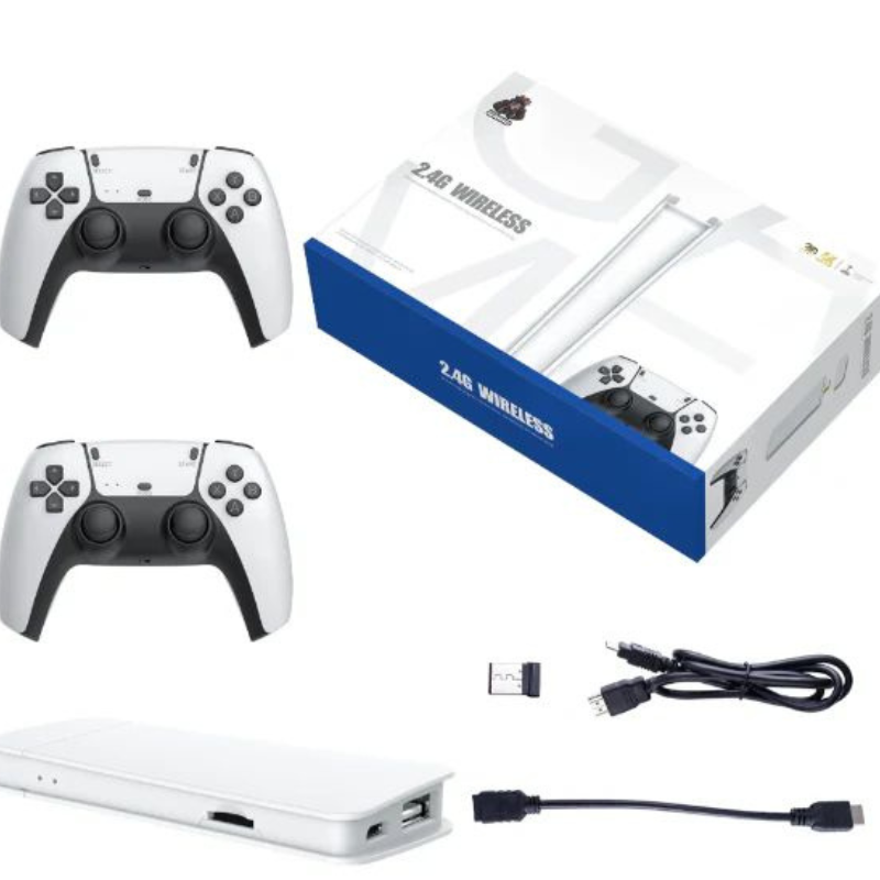 Portable Dual Controller Gaming Console