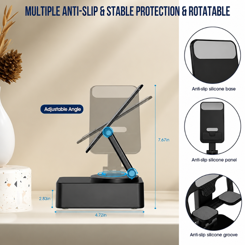 Bluetooth 5.3 Speaker Phone Stand