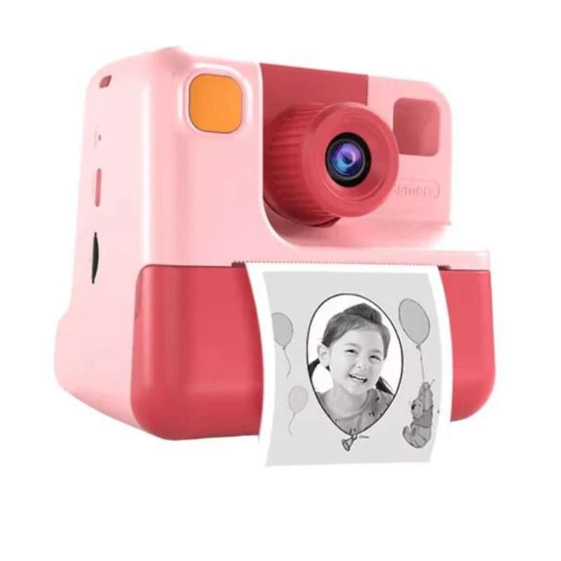 Cartoon Flip Selfie Print Camera