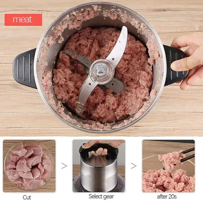 Stainless Steel Meat Grinder Processor