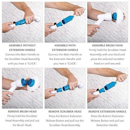 Electric Tile & Floor Scrubber