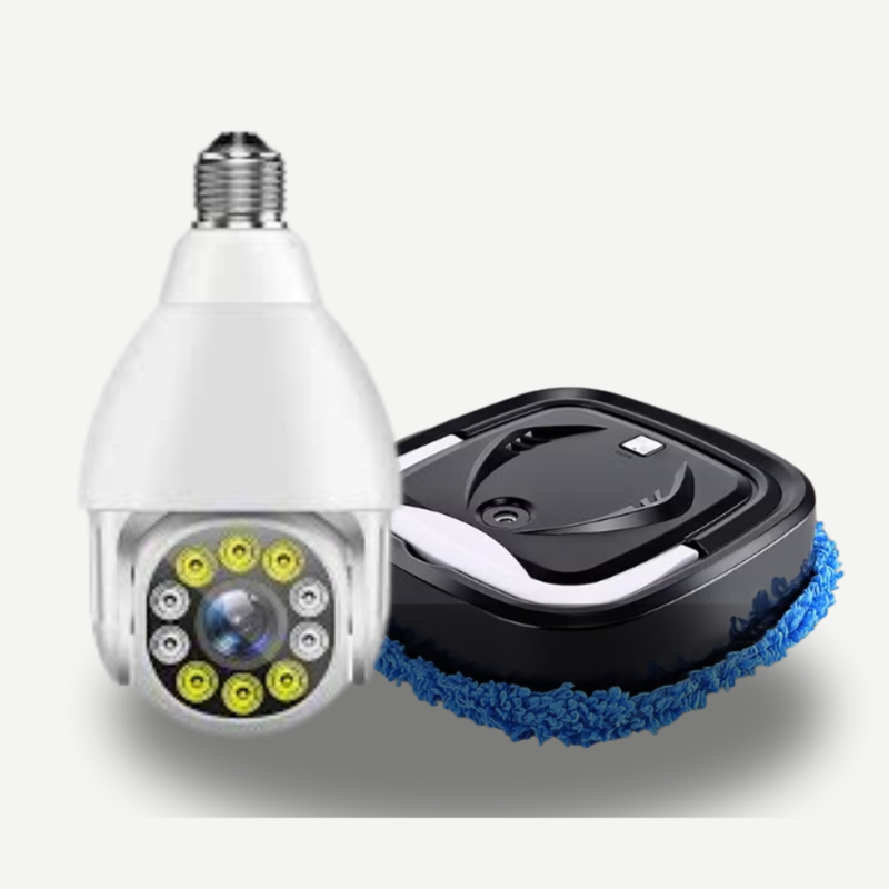 Robot Vacuum with HD Security Camera