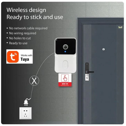 Wireless Home Security Doorbell Camera