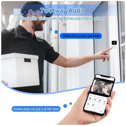 Wireless Home Security Doorbell Camera