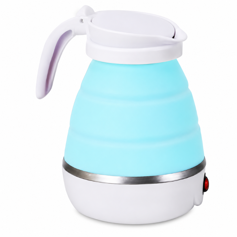 Foldable Silicone Electric Travel Kettle