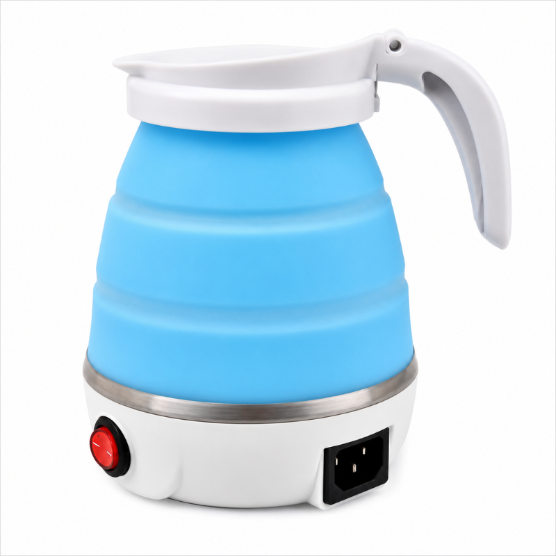Foldable Silicone Electric Travel Kettle