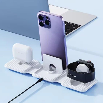 3-in-1 Foldable Magnetic Charger