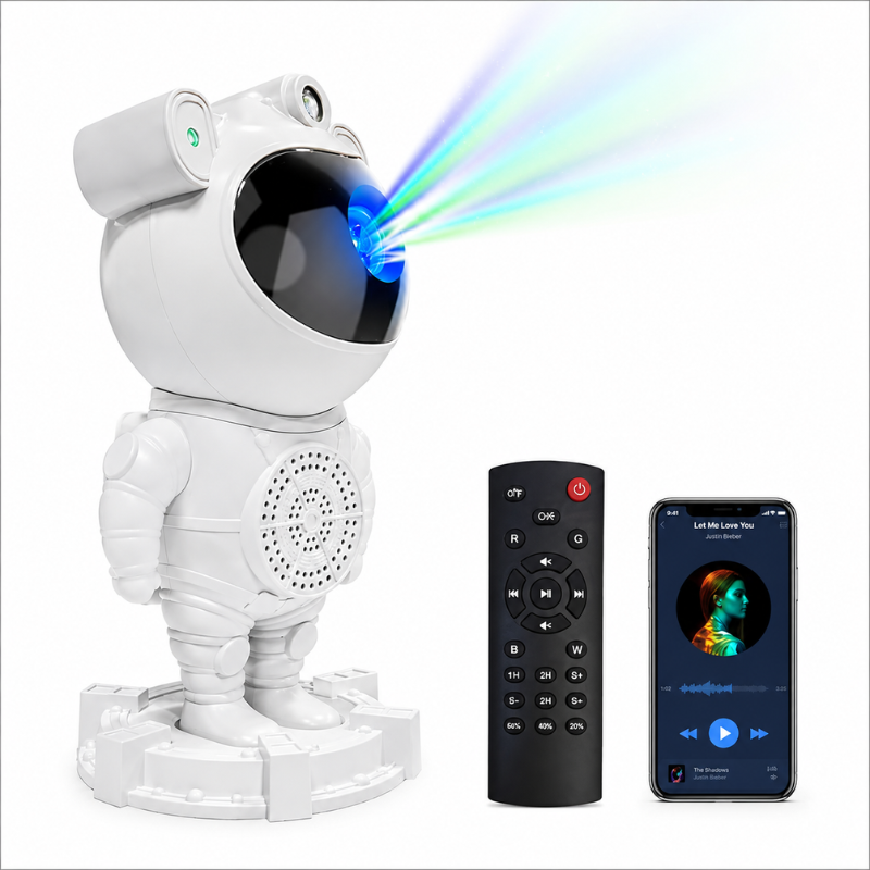 Astronaut Galaxy Star Projector Lamp