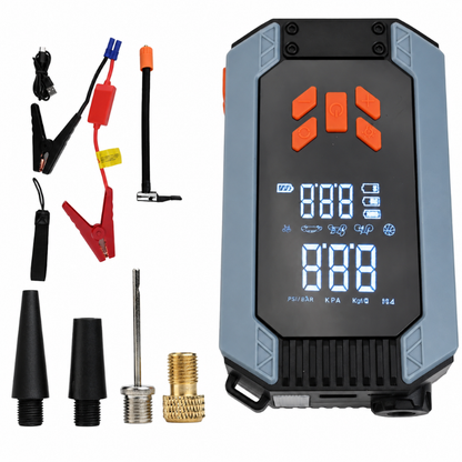 7200A Car Jump Starter Compressor