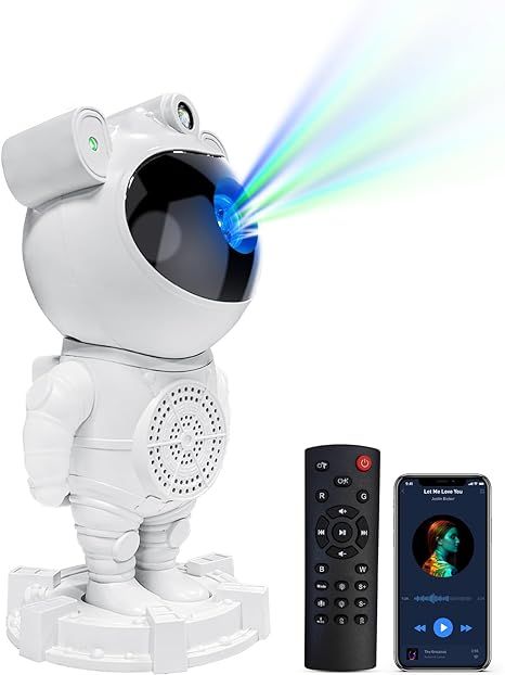Astronaut galaxy projector lamp UAE nebula stars 