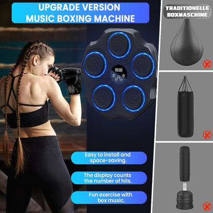 LED interactive boxing training machine 