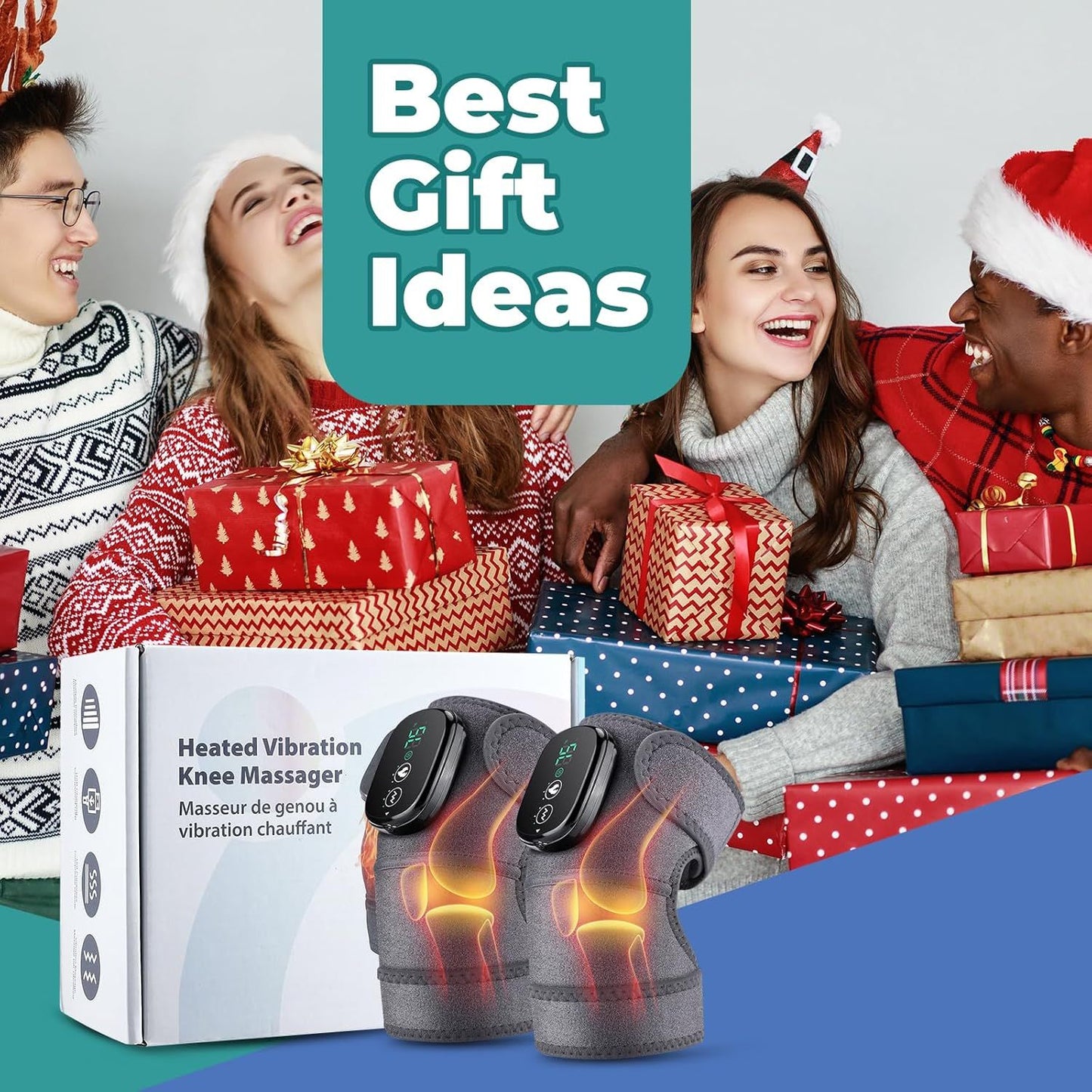 Shoulder and elbow pain relief massager 