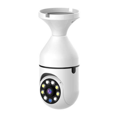 E27 smart security camera with 360 degree view and motion detection UAE