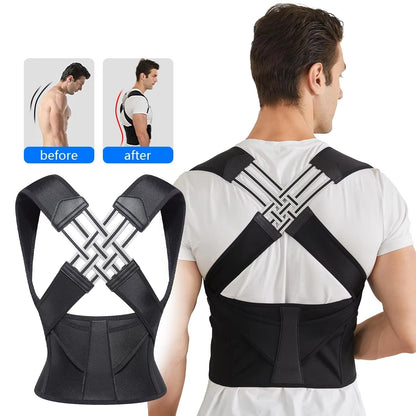 Adjustable Back Brace Posture for Men & Women
