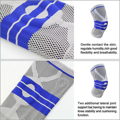 Silicone Knee Support Compression Sleeve