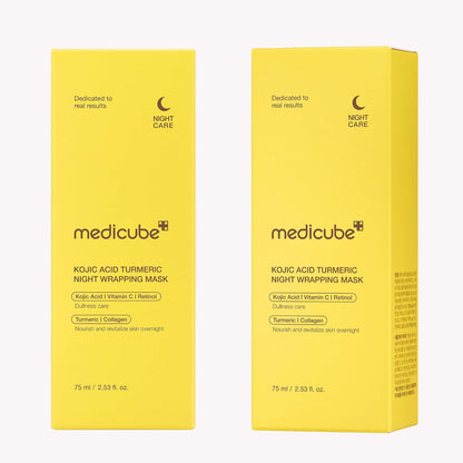 Medicube Turmeric Overnight Wrapping Peel Off Mask