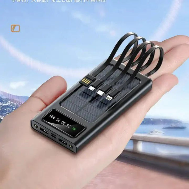 Outdoor multi device charging power bank 