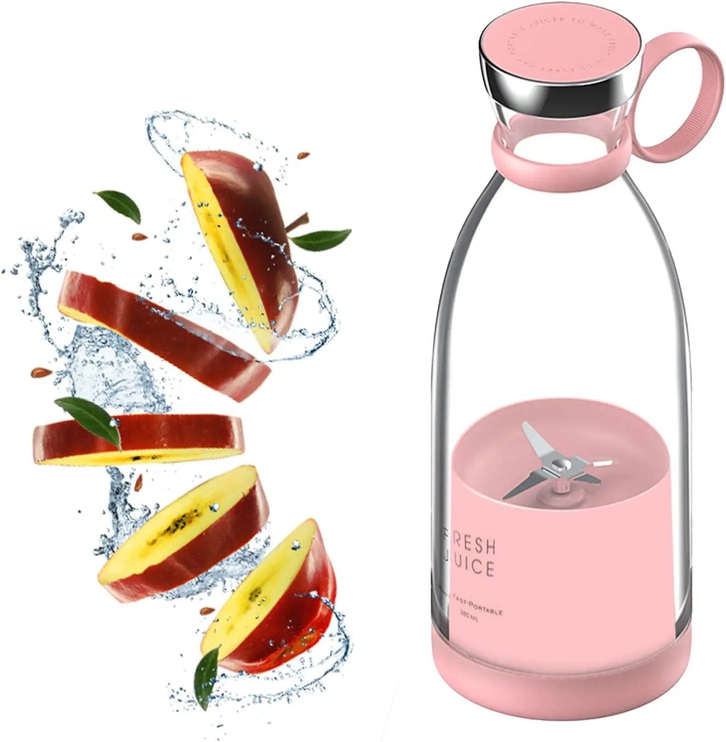 USB rechargeable smoothie blender for gym and travel