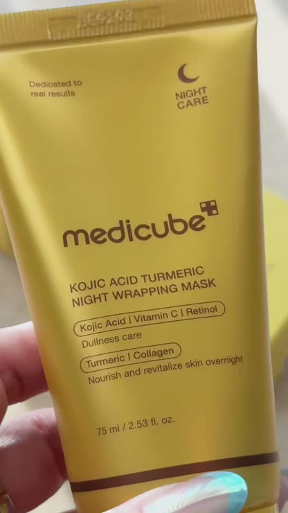 Medicube Turmeric Overnight Wrapping Peel Off Mask
